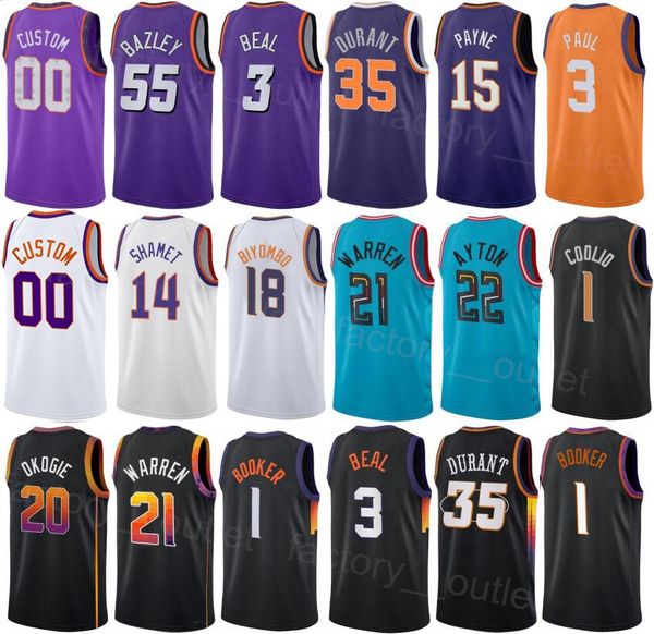 

screen print basketball saben lee jersey 38 damion lee 10 josh okogie 2 torrey craig 0 kevin durant 35 bradley beal 3 devin booker 1 deandre, Black;red