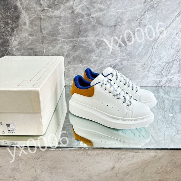 

luxury designers sneaker casual shoe sole white black leather womens mens high-quality flat lace up trainers sneakers size 35-46