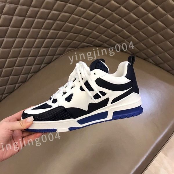 

fashion men's sports shoes elegant sports shoes women's perfect calfskin shoes white black leather leisure walking