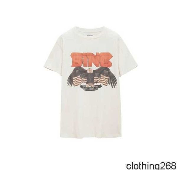 

women's t-shirt short sleeves tshirt designer t shirt lady hoodie letters printed cotton tee anine bing summer fashion women neck hoody, White