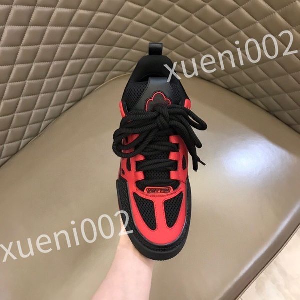 

2023 luxury designer sneakers plate-forme shoes running shoes thick sole trend light fashion color cool casual lace-up dad shoe, Black