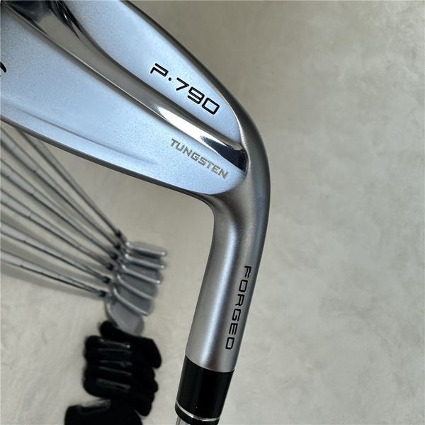 

club heads men's golf iron p790 golf club irons set forged golf clubs 456789p regularstiff steelgraphite shafts headcovers 230620