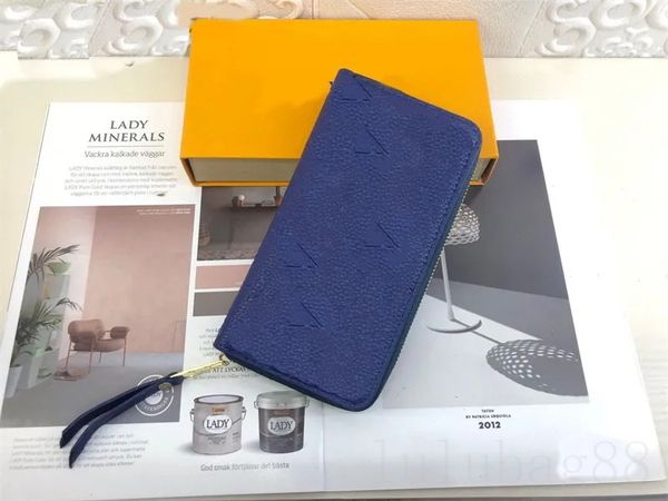 

designer bags for lady outdoor luxury wallet card holder long zippy leather borse black white pink mini coated canvas creative metal trim me, Red;black