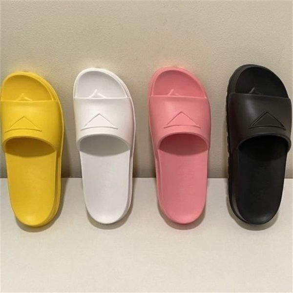 

luxurys spring summer slipper foam rubber mules designer sandals rubber slides for man woman slipper comfortable and useful slippers casual, Black