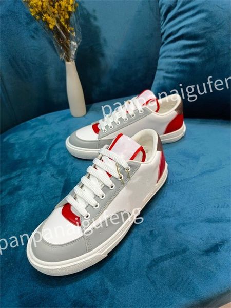 

new luxury designer flat sneaker trainer casual shoe leather white overlays fashion platform mens womens sneakers size 35-46, Black