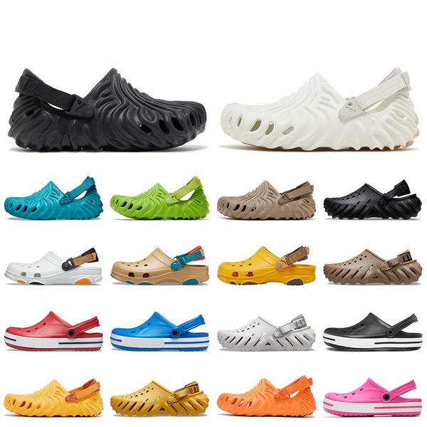 

salehe bembury x pollex clog designer sandals sasquatch crocodile cros cross slides women mens slippers stratus sasquatch tide orange loafer, Black