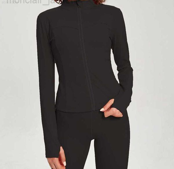 

leisure design alos womans yoga sports jacket women's casual long-sleeved fitness suit short autumn and winter 23ess