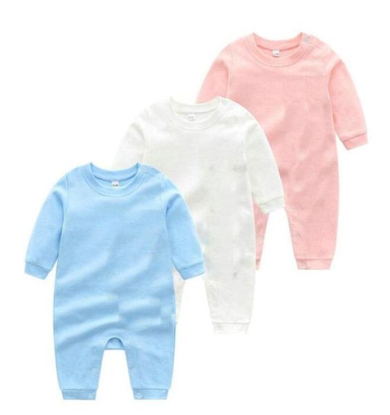 

retail newborn baby romper onesies cartoon cotton bear printed jumpsuit onepiece jumpsuits rompers infant kids desig6530004, Blue