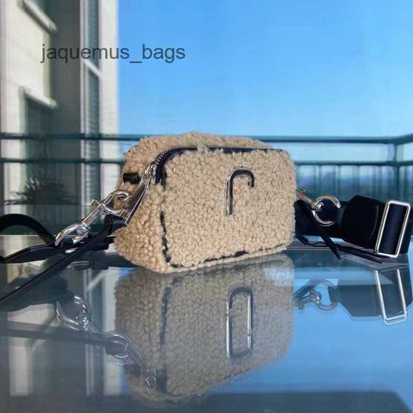 

mj teddy bag double zipper camera bags crossbody shoulder designer wallet fanny pack fashion women plush clutch