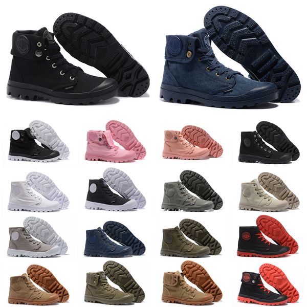 

palladium men women boots mens snow winter boot booties triply black white red blue ankle boots womens sneakers casual shoes