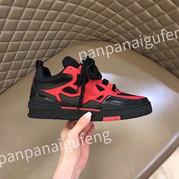 

new luxury designer classics sneakers casual shoes black white grey mens sports trend trainers breathable running shoes