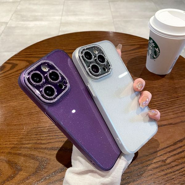

luxury soft transparent glitter phone case for iphone 11 12 13 14 pro max shockproof silicone bumpe cases cover