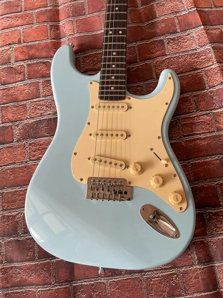 

send in 3 days stratocaste-r custom body 6 string red electric guitar in stock mbvd