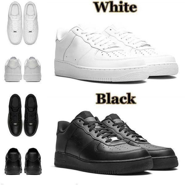 

new designer 1 casual air''forces 1 white af1 low airforces shoes classic men women sneakers 07 triple black mens trainer sports s