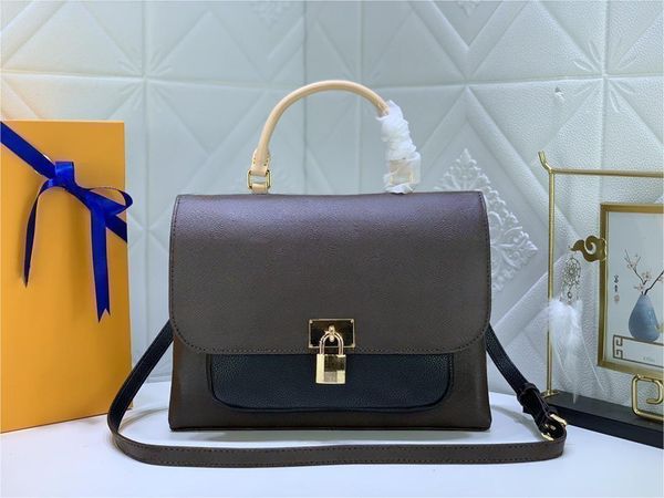 

5a designers classic marignan women handbags shoulder bags quality leather messenger bag flowers crossbody purses