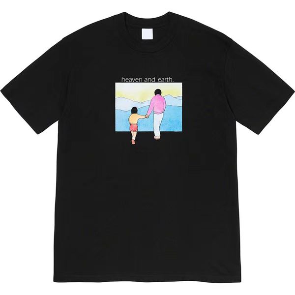 

t shirt designer mens t shirt tshirt fashion cartoon anime pattern portrait printing versatile cotton letter shirts sports loose casual tee, White;black