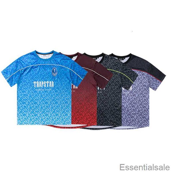 

shirts trapstar t mens football jersey designer tees women summer casual loose quick drying luxury t-shirts short sleeve street fashion 6bi, White;black