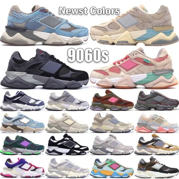 

9060 joe freshgoods men women running shoes suede 1906r designer penny cookie pink baby shower blue sea salt outdoor trail sneakers size 36-