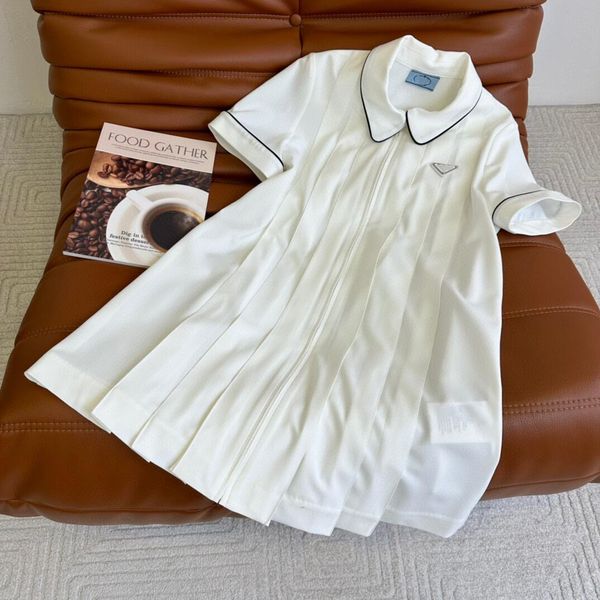 

women casual dresses classic vintage knit dress fashion designer clothes full letter luxurious senior short sleeves long sleeve 5 kinds of k, Black