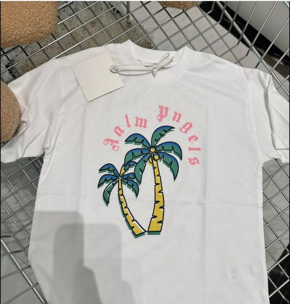 

summer new kids boys girls summer short-sleeved t-shirts fuzzy words tide brand children shirt loose half-sleeved tees baby clothing luxury, Blue