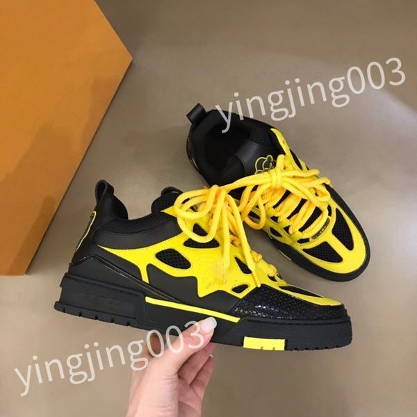 

2023 new luxury designer running shoes women sports casual shoes ccity sneaker woman trainer sdfsf calfskin reflective sneakers, Black