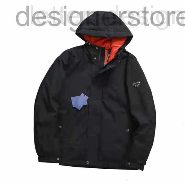 

men's down & parkas designer 22mens down jackets parka womens letter printing winter couples clothing coat outerwear embroidery puffer, Black