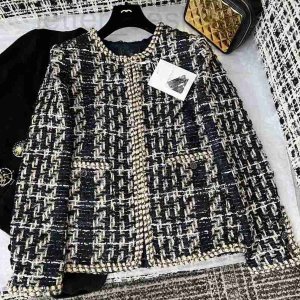 

women's jackets designer 2022 women vintage tweed blazer jacket coat female milan runway dress causal long sleeve clothing suit q9 tuv, Black;brown
