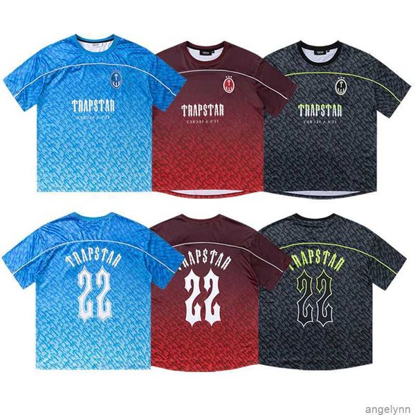 

designer mens shirt trapstar football jersey summer t shirts couples t-shirts women trapstars street fashion pullovers tees pms1, White;black