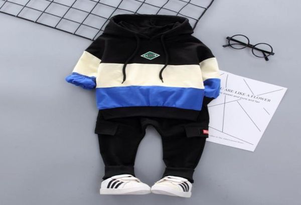

2pc toddler baby boys clothes t shirtpants kids sportswear clothes children clothing autumn clothing 14years tr017556447, White