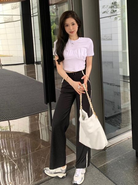

Fashion T Shirts Mens Women Designers T-shirts Tees Apparel Tops Man  Casual Chest Letter Shirt Luxurys Clothing Street Shorts Sleeve Clothes Bur Tshirts B10, White