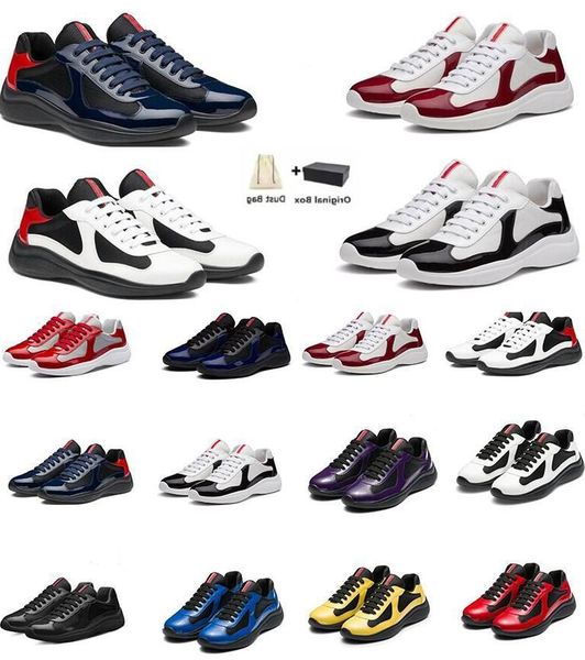 

b25 sport-stylish men americas cup men shoes tech white technical fabric mens sneakers walking low famous brand comfort trainers hiking shoe, Black