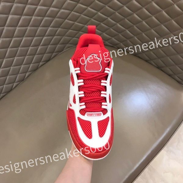

2023 r men shoes sneakers calfskin trainers basketball white grey thick bottom sneakers leather platform shoe, Black