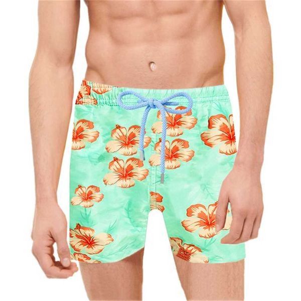 

vilebrequin spandex shorts men swimwear herringbones turtles summer casual shorts loose fit version eiea, White;black