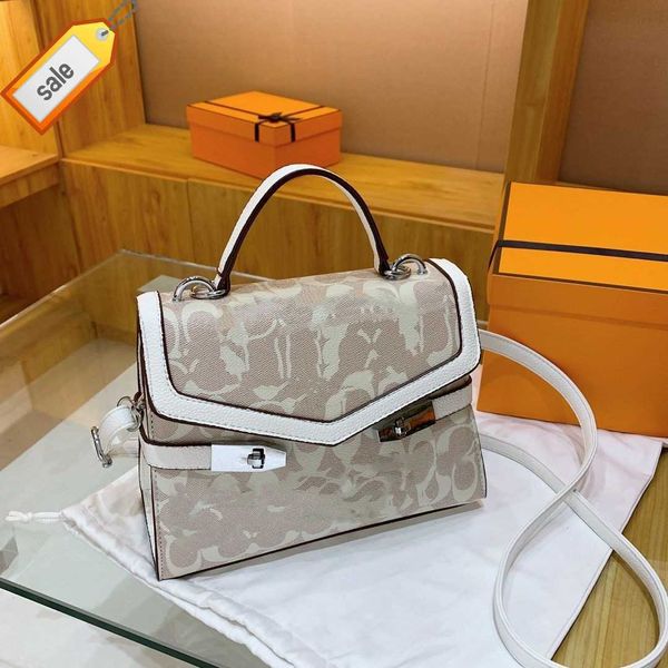 

brand designer bags handbag shoulder crossbody bags tote bag 23 new fashion women's bag classic vintage color contrast single shoulder