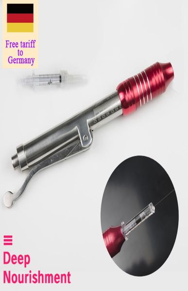 

high pressure non invasive mesotherapy gun wrinkle removal water syringe needle injection needles hyaluronic atomizer hyaluro6405017, Black;white