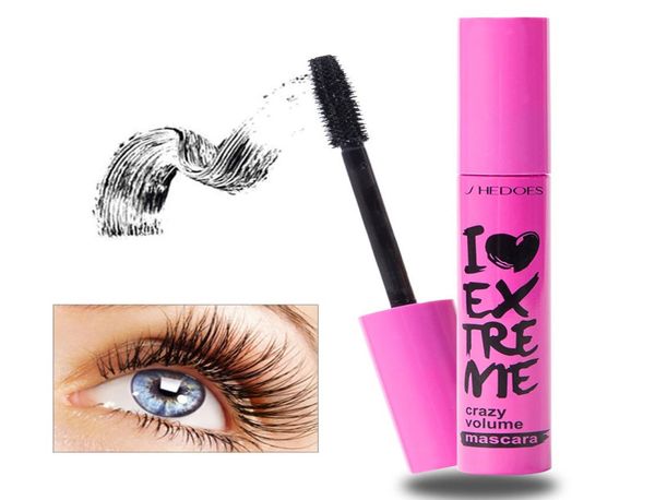 

shedoes mascara waterproof sweat proof black thick elongated non vertigo silicone brush head pink8915907