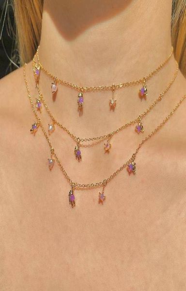 

choker trendy cute lovely mini animal hug star friends sweet drop necklace 2022 gift for girlfriend fashion jewelry4484694, Golden;silver