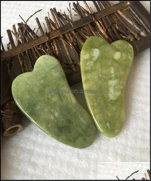 

mas stones rocks health beauty natural jade scra board facial masr pressure therapy scraper care tool for face drop delivery 2022240466