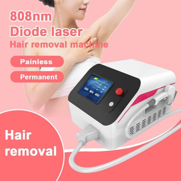 

big power three wavelength 755nm 808nm 1064nm diode laser handle ice titanium machine epilator laser hair removal skin rejuvenation whitenin, Black