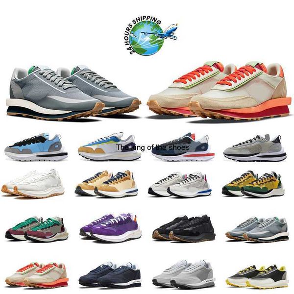 

waffle vaporwaffle men women running shoes pegasus ldv fragment ldwaffle black white gum sesame sail game royal mens womens trainers outdoor