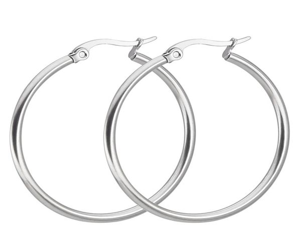

stainless steel party linear earrings silver ladies large earrings 2020 new listing ladies fashion jewelry european and american2084659, Golden;silver