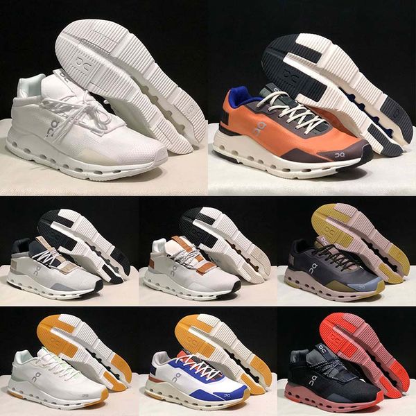 

on men's shoes running shoes trendy wear-resistant ultra-lightweight breathable shock absorption and rebound multi-functional sports sh, Black