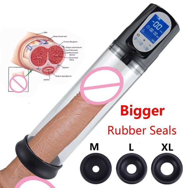 

toy massager electric penis pump toys for men enlargement dick pump extender vacuum penile enlarger erection male masturbator