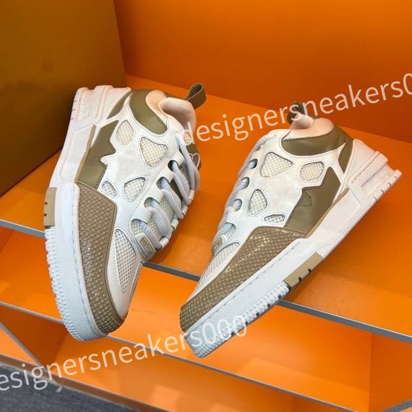 

new luxury designer running shoes men sports casual shoes ccity sneaker woman trainer calfskin reflective sneakers, Black