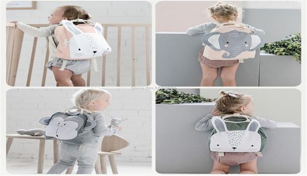 

children039s backpacks toddlers kids boys and girls light bags rabbits butterflies lions5371020