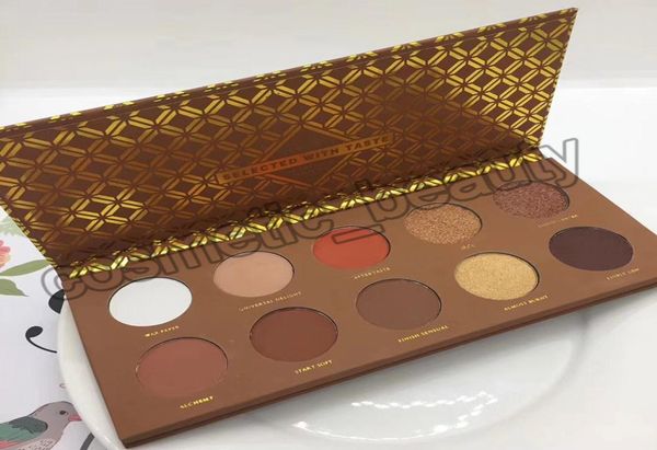 

eye shadow palette caramel melange seleted with taste new collection 10 colors matte eyeshadow ship8791172