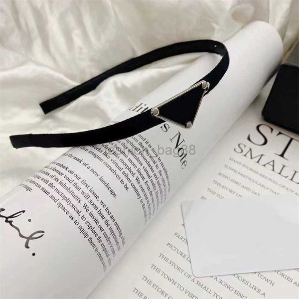 

exaggerated enamel triangle thicken designer headband oversize green blue fabric letters hairband fashion for teen girls hair hoop attractiv, Silver