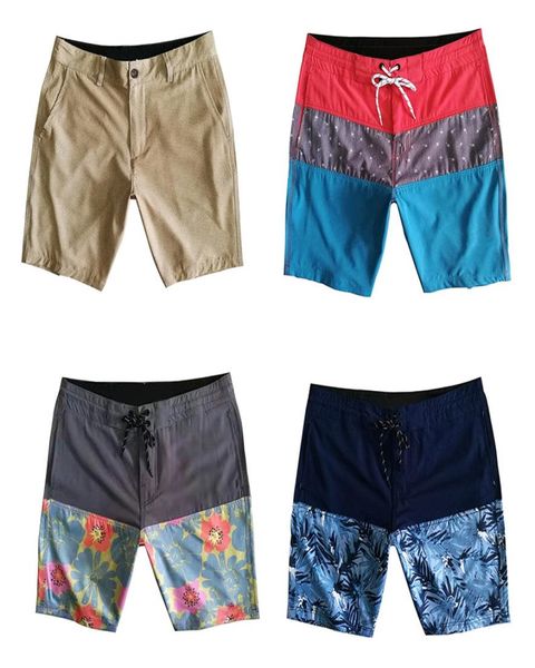 

men boardshorts swimwear elastic quick dry beach shorts straight loose swim shorts bermuda waterproof surf shorts male sports shor5131892