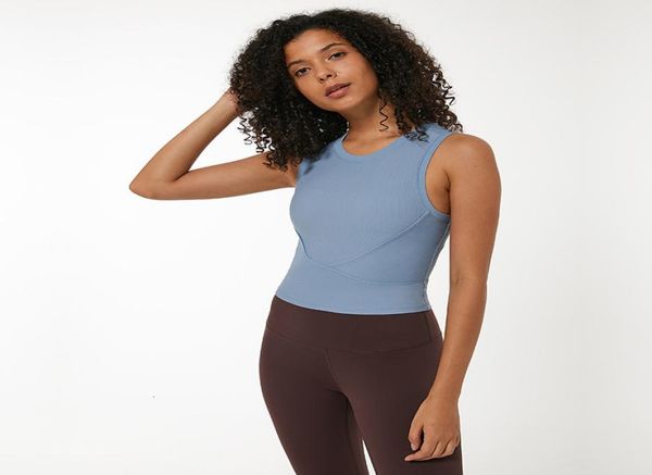

sports vest female shockproof running gather together fitness vest long money yoga vest8961623