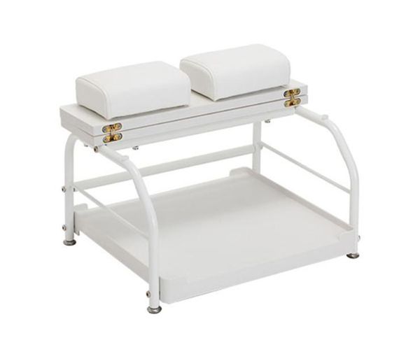 

elitzia et30116 beauty salon or nail salon portable trolley cart for foot rest or pedicure7336193